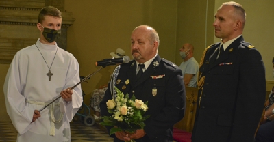 Dziękowali strażakom za ich męstwo[wideo]