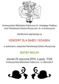 Koncert dla dziadków