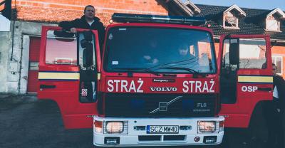 OSP Bukowice z nowym wozem strażackim