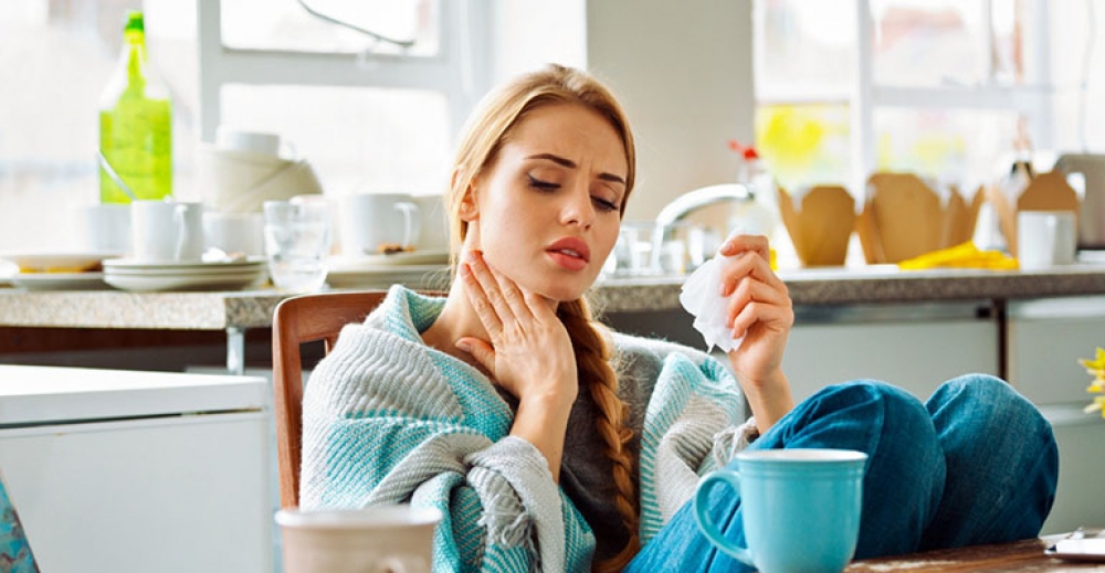 Uwaga na anginę latem