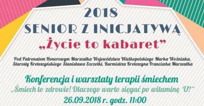 Senior jest z inicjatywą, a życie to kabaret