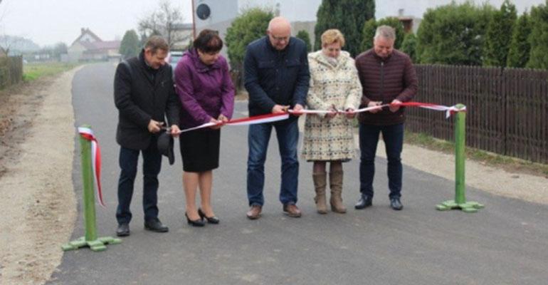Otwarcie drogi w Pakosławsku