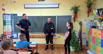 Wspólna akcja strażników miejskich i strażaków[gallery]
