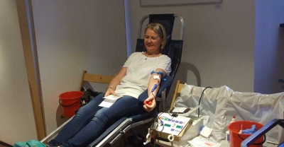 Oddawali krew w muzeum