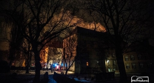 Pożar sadzy w szkole[gallery]