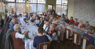 Mikołajki emerytów w Ratuszowej