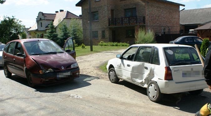 Kolizja w Różopolu 