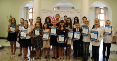 Najlepsi uczniowie odebrali gratulacje od prezydenta miasta