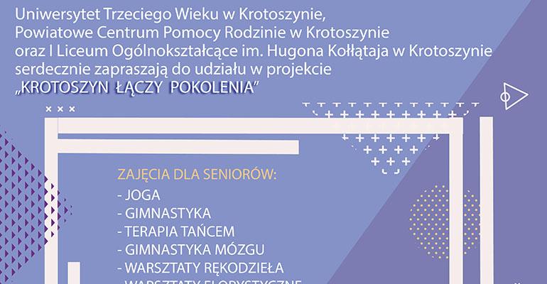 Rusza „Krotoszyn łączy pokolenia” po raz kolejny