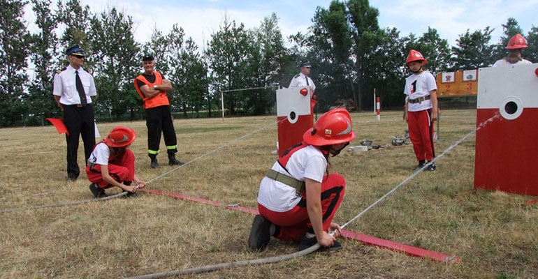 Strażackie zawody gminne