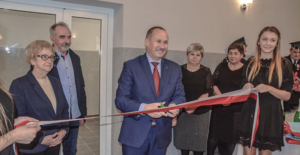 Uroczyste otwarcie świetlicy w Dzierżanowie