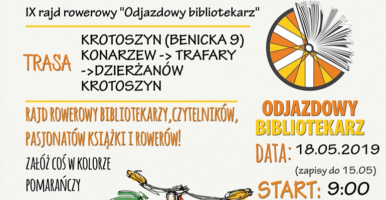 Odjazdowy bibliotekarz już wkrótce