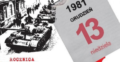 Symboliczne obchody rocznicy stanu wojennego