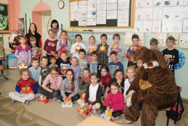 Wielkanocny zając odwiedził młodzież szkolną