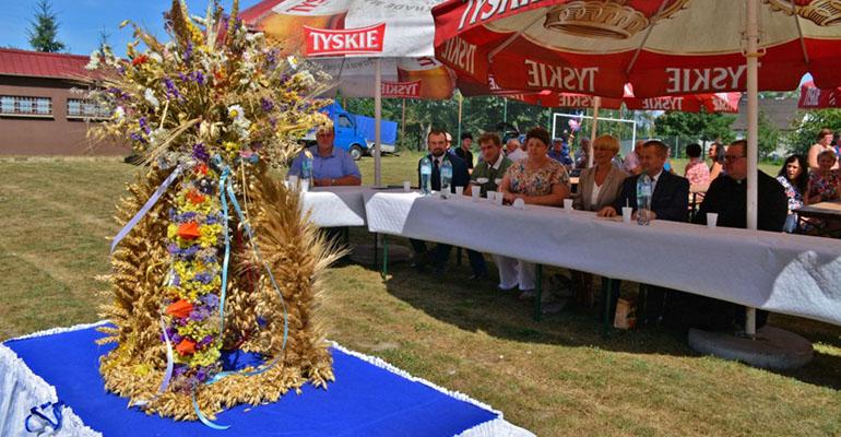 Mieszkańcy gminy Krotoszyn dziękowali za plony