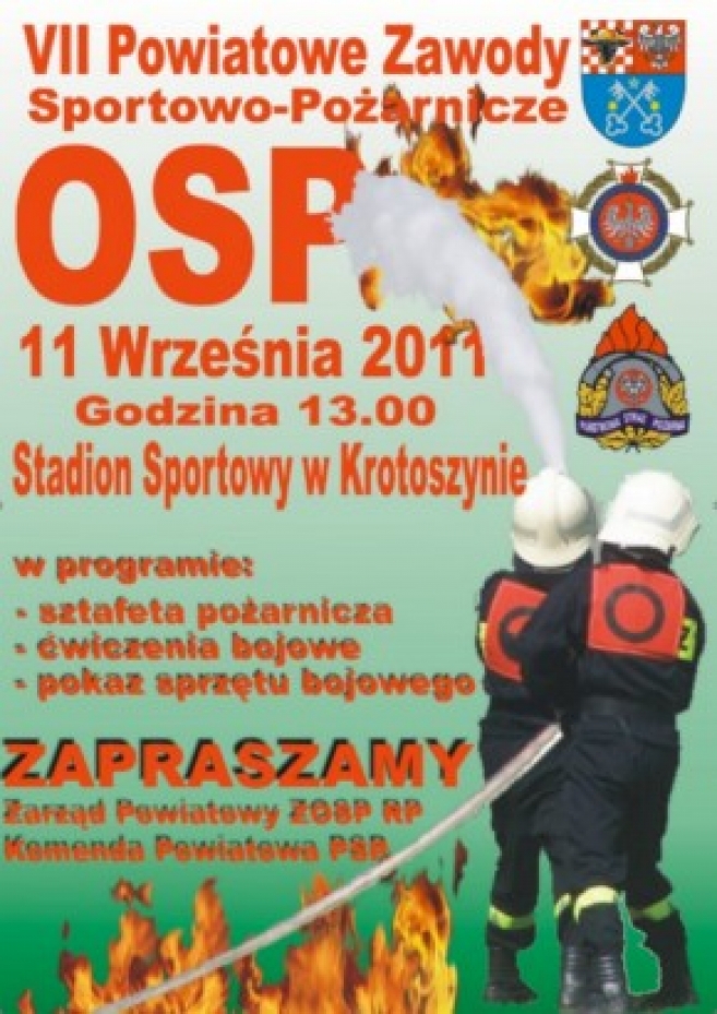 Powiatowe rywalizacje strażaków