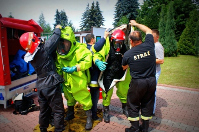 Jedna osoba trafiła do szpitala