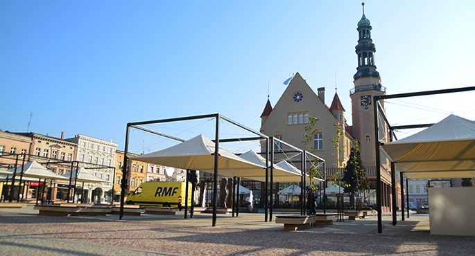 Można wynajmować ogródki na Rynku