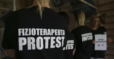 Diagności i rehabilitanci dołączyli do strajku