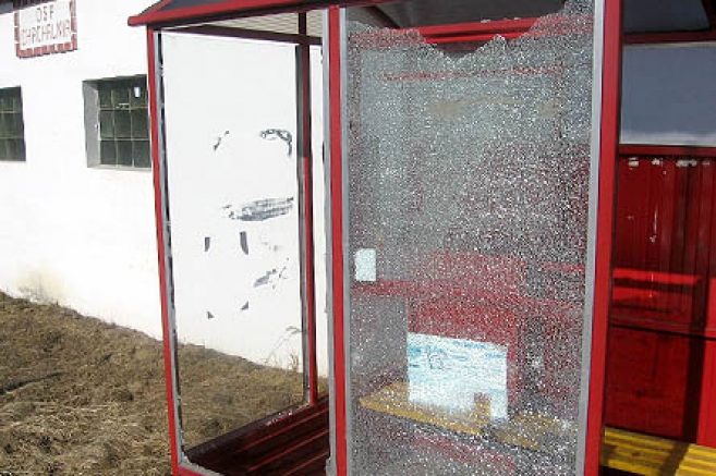 5 zniszczonych przystanków