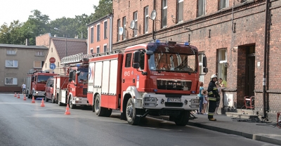 W czerwonych koszarach grasuje podpalacz?