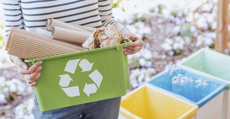 Pojemnik na popiół i worek na odpadki