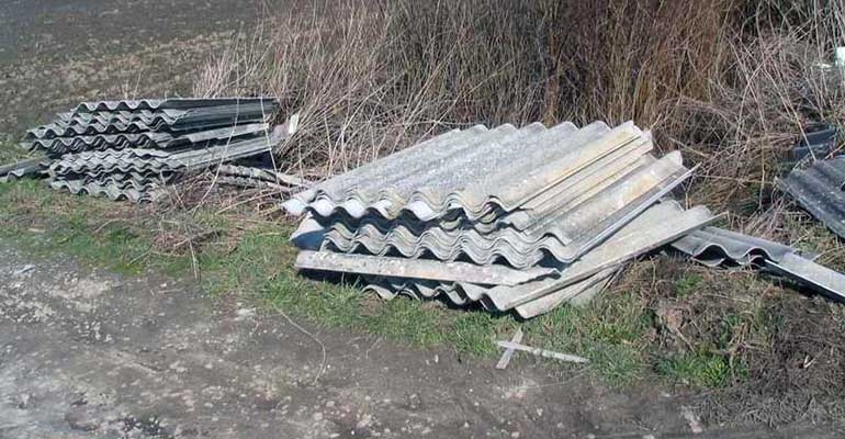 Usunęli 200 ton azbestu