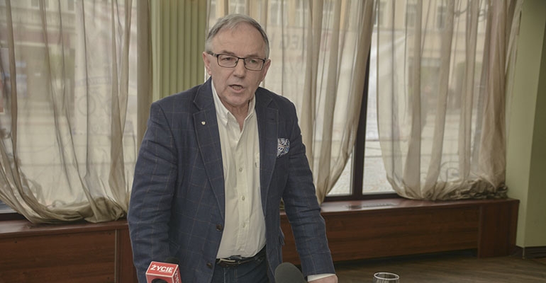 Dr Witold Tomczak odwiedził Krotoszyn