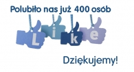 Jest nas już 400!