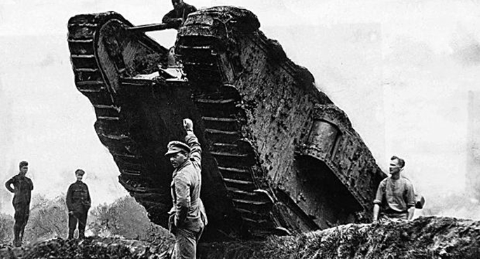 20.11.2917 r. – Pierwsza bitwa pancerna