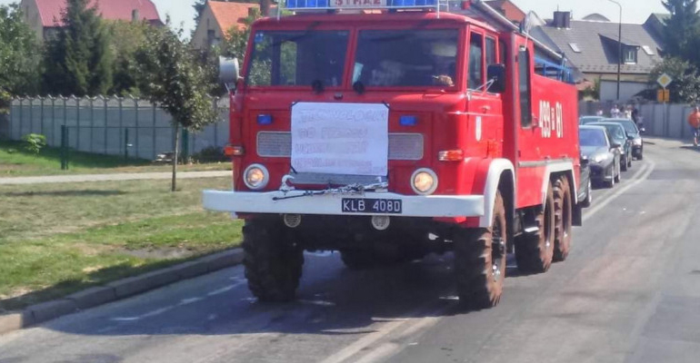 Nowy wóz strażacki nie dojedzie na czas