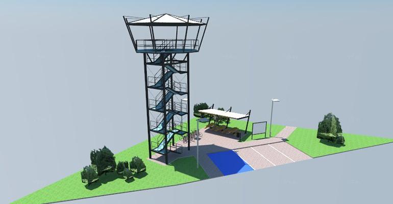 Powstanie 16-metrowa wieża obserwacyjna