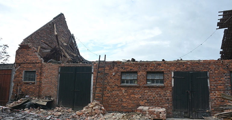 Orkan Ksawery szalał nad powiatem