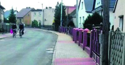 Nowe chodniki w mieście