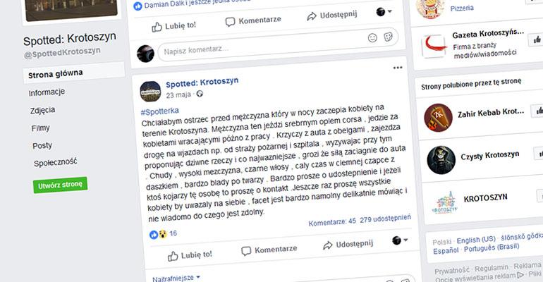 Nocą grozi kobietom