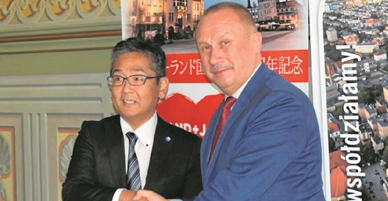 Delegacja z Okinoshimy z wizytą w Krotoszynie