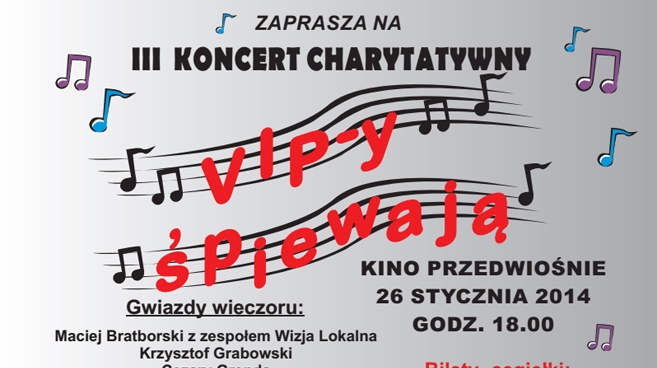 Zaśpiewają charytatywnie