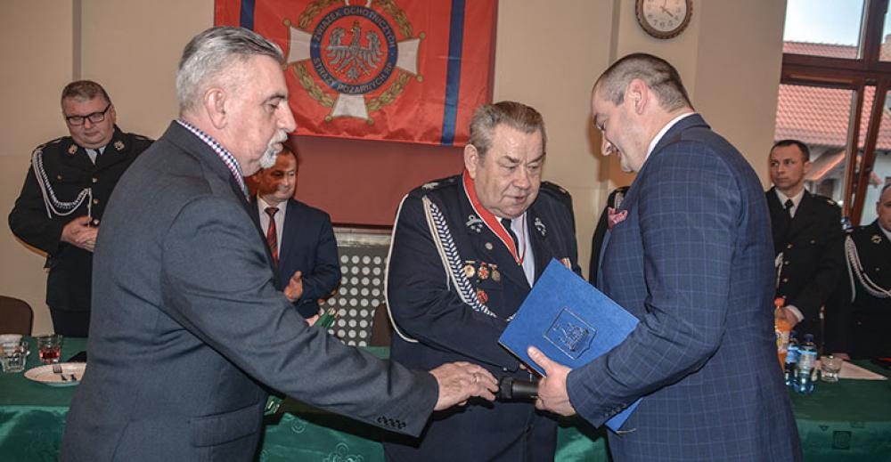 Sprawozdawcze zebranie strażaków z Kobylina