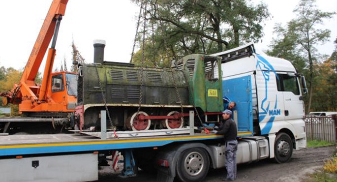 Renowacja lokomotywy