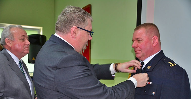 Tomasz Niciejewski odznaczył wicemarszałek województwa