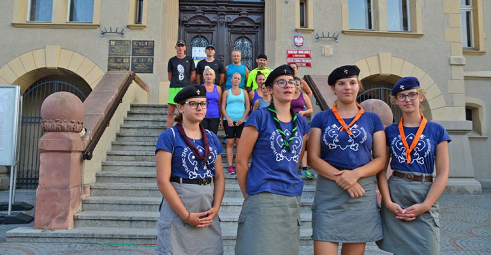 Przetestowali trasę przed biegiem