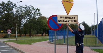 Kontrola oznakowania dróg przy szkołach