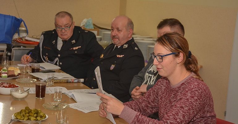 Sprawozdanie Ochotniczej Straży Pożarnej w Ustkowie