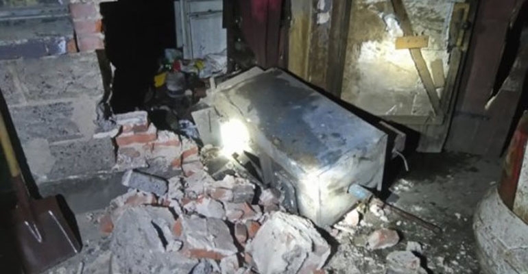 Wybuch pieca w Biadkach