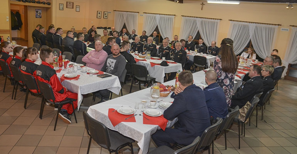 Zebranie sprawozdawcze OSP w Zalesiu Małym