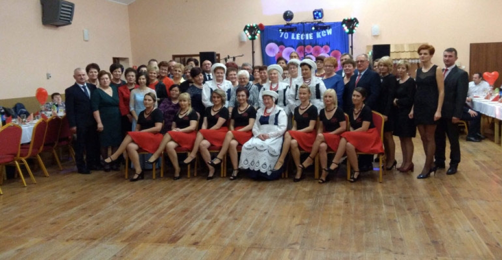Huczne obchody 70-lecia Koła Gospodyń Wiejskich