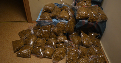 W workach było ponad 20 kg tytoniu