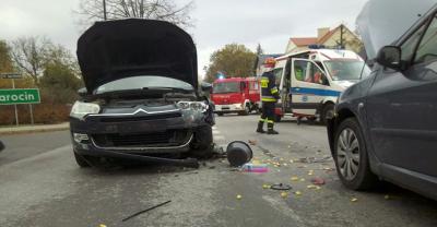 Zderzenie trzech pojazdów[gallery]