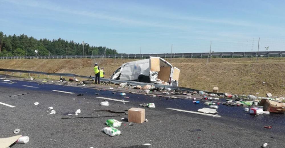 Zginął kierowca ciężarówki z Krotoszyna