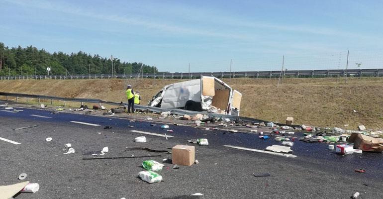 Zginął kierowca ciężarówki z Krotoszyna